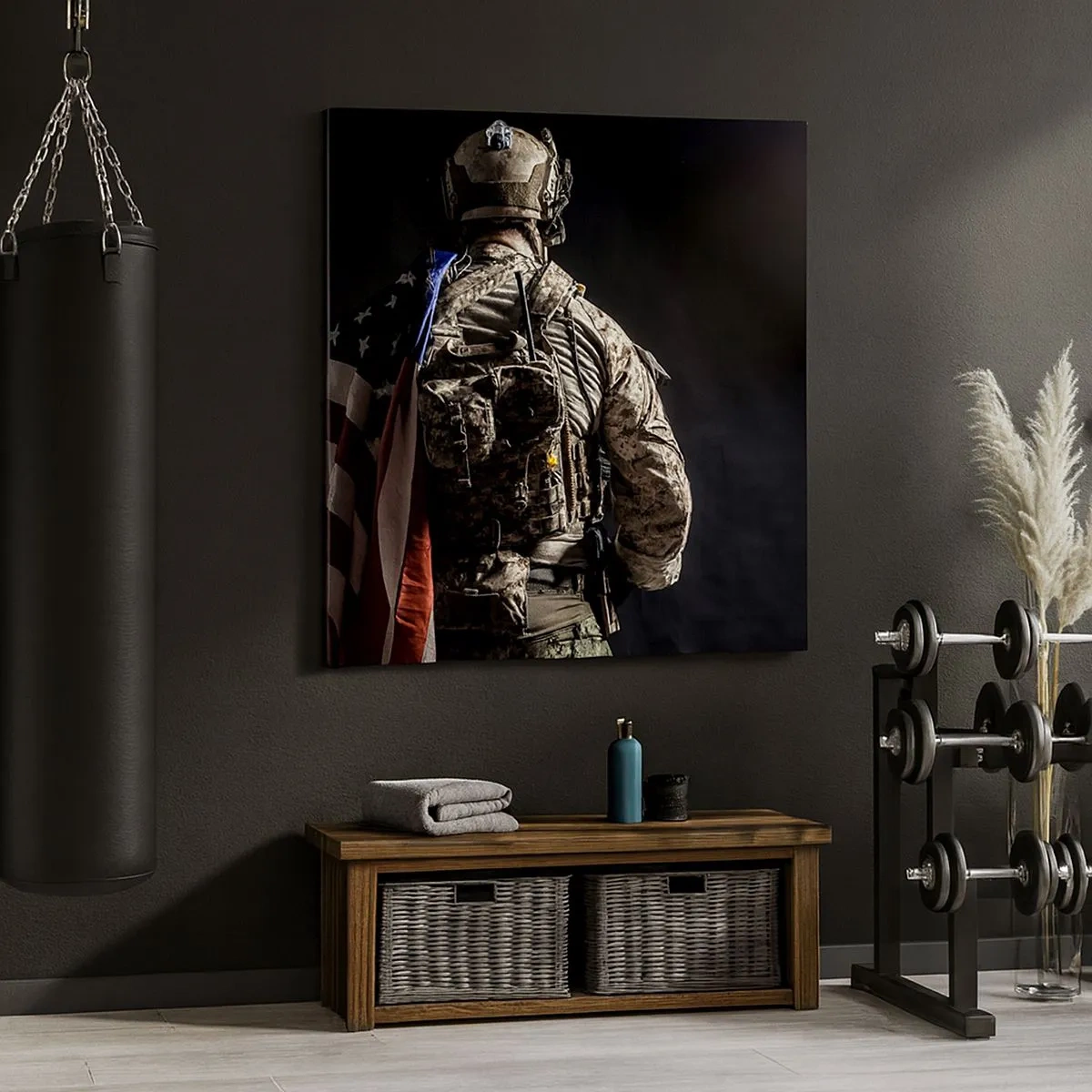 Impression sur toile - Image sur toile - C'est exactement pour ça - 30x30 cm