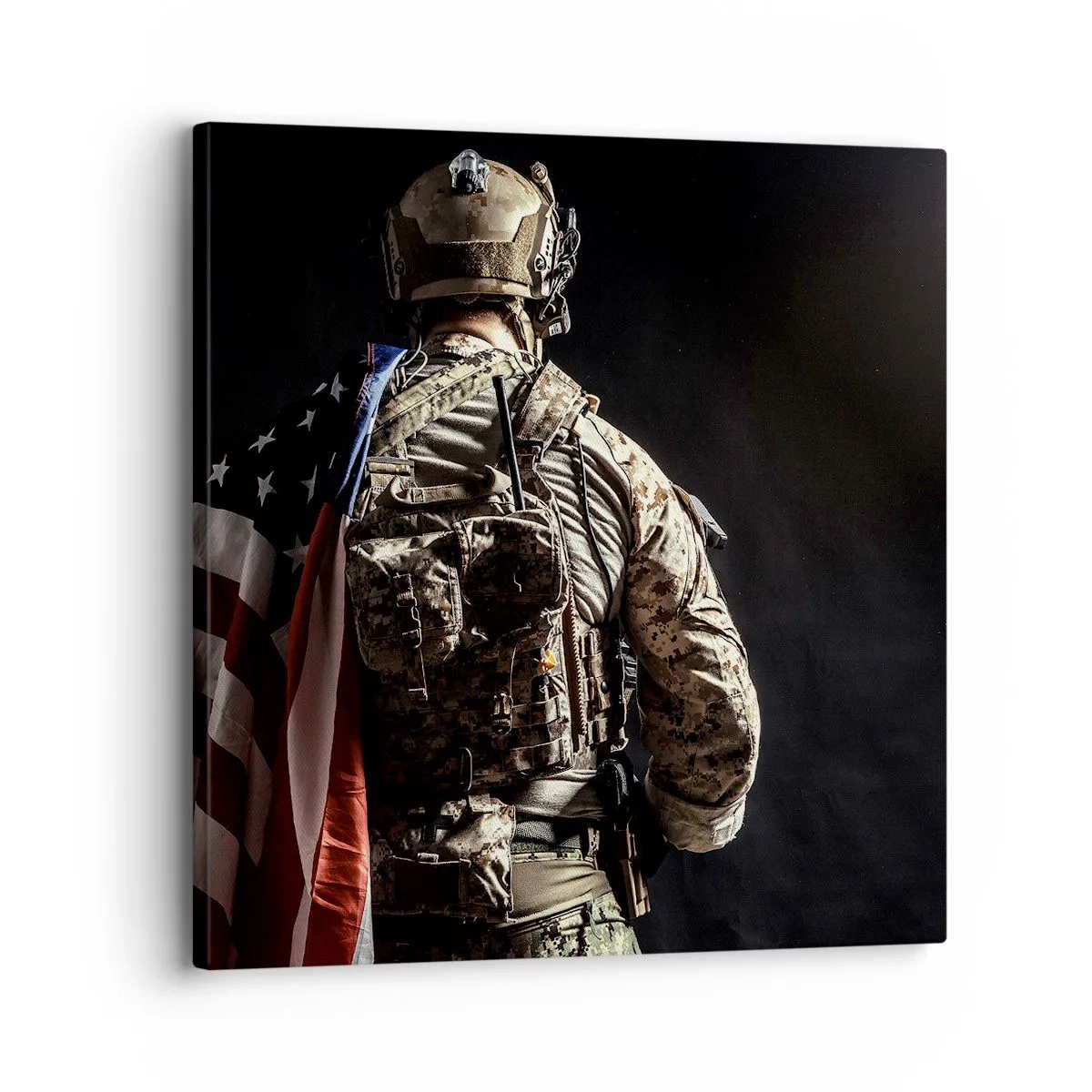 Impression sur toile - Image sur toile - C'est exactement pour ça - 30x30 cm