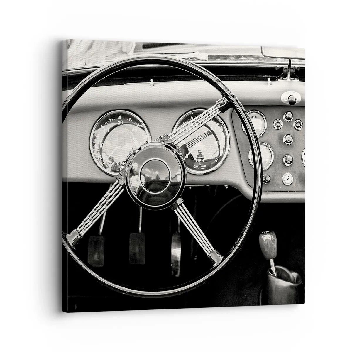 Impression sur toile - Image sur toile - Rêve de collectionneur - 30x30 cm