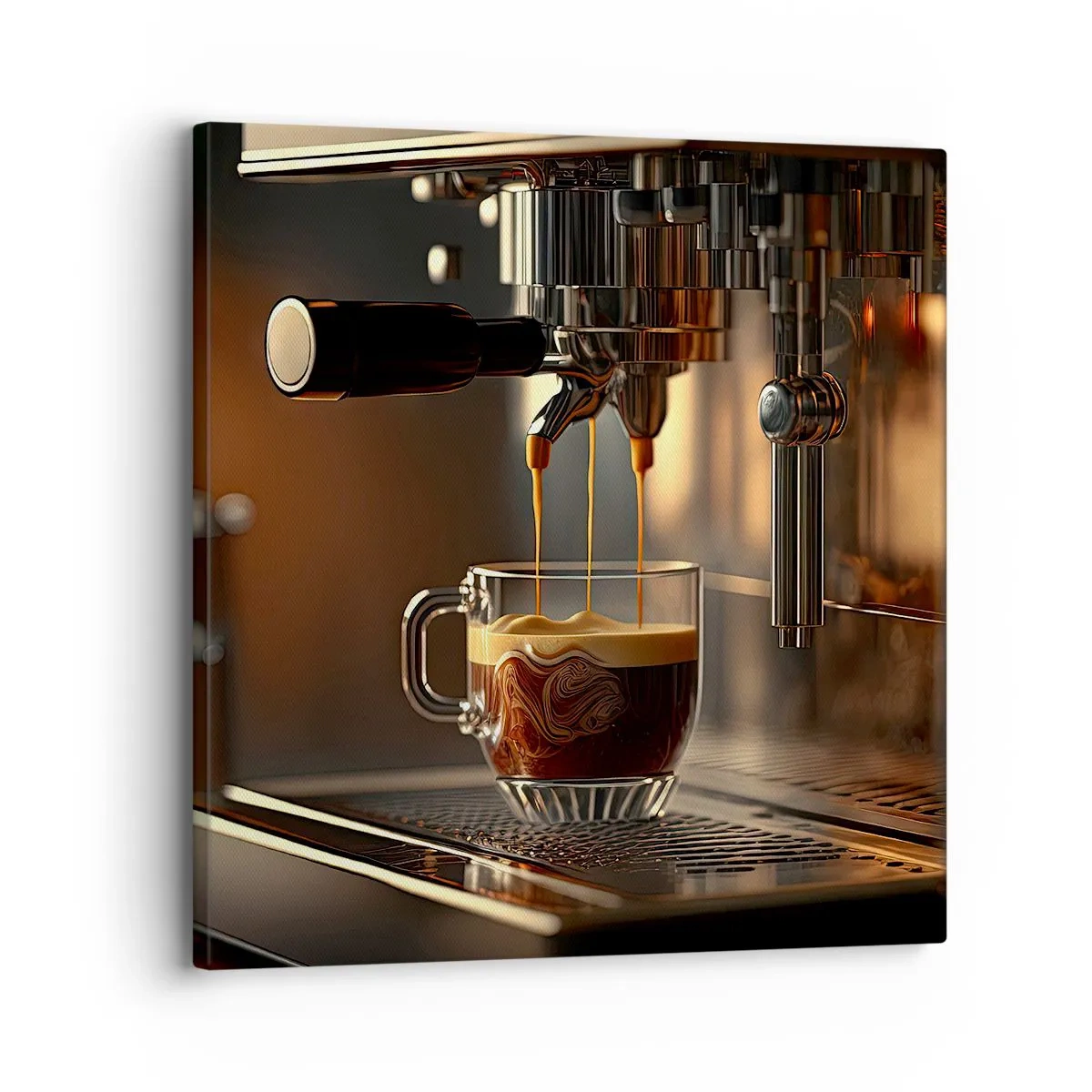 Impression sur toile - Image sur toile - Un mélange sensuel - 30x30 cm