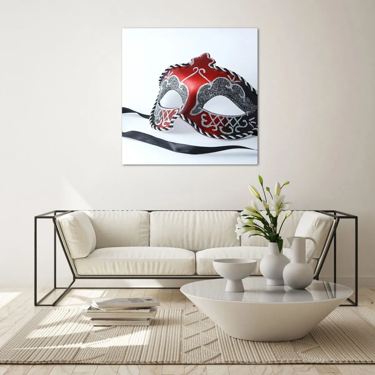 Impression sur verre - Image sur verre - Invitation au bal - 30x30 cm